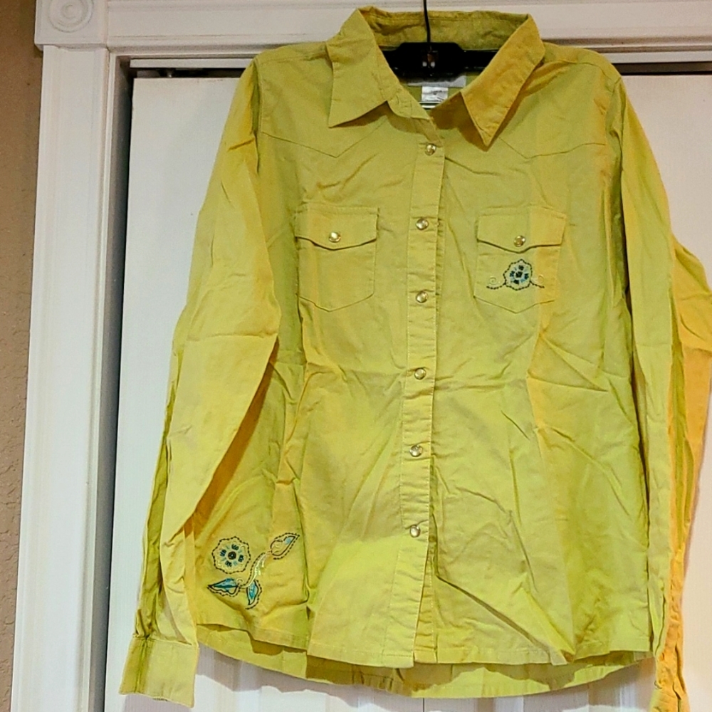 Women's long sleeve Western shirt